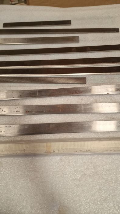 Laminas para plainas e desengrossadeira de 300 mm até 730mm temo