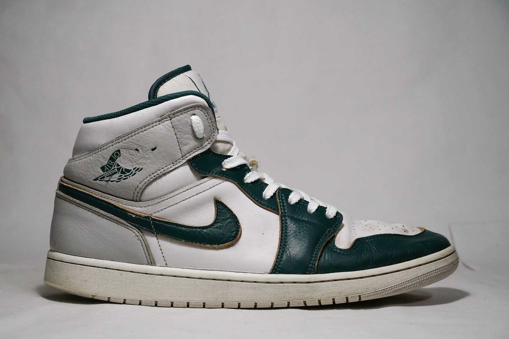 Nike Air Jordan 1 Mid 47.5 13 31 кросівки шкіра