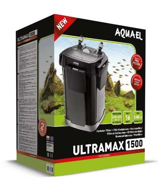 Filtr zewnętrzny Aquael Ultramax 1500 - Aquaelzoo Gliwice - PROMOCJA