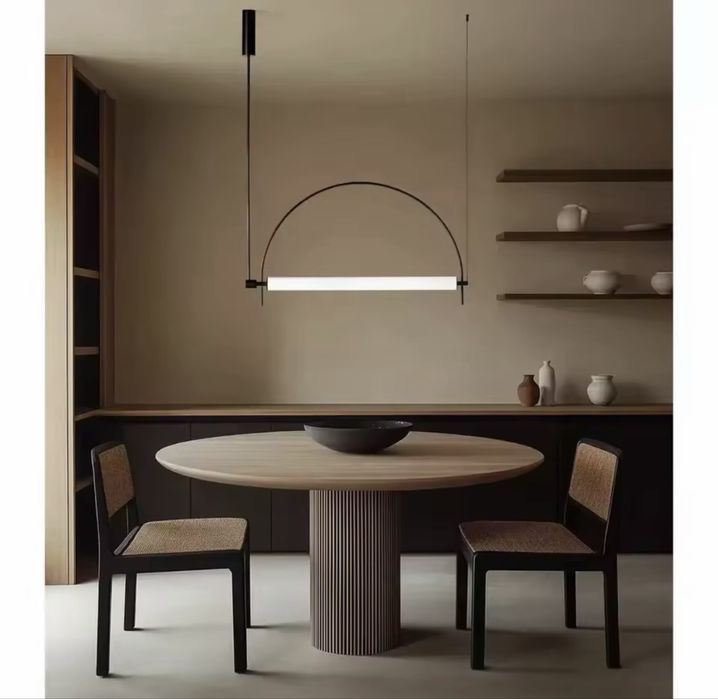 Lampa LED w stylu nordyckim