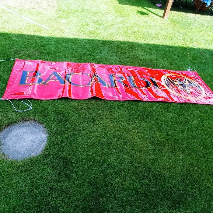 reklama baner bacardi breezer 290 cm x  86 cm