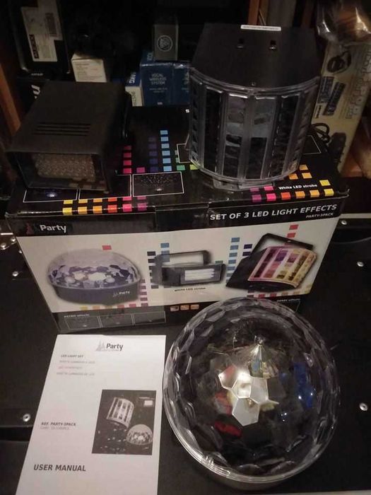 KIT Iluminação Discoteca NOVO por estrear, faço envio