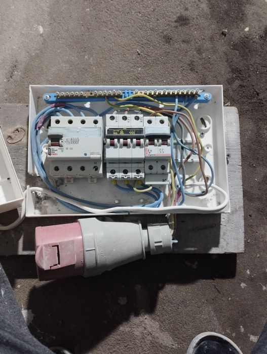 Rozdzielnia elektryczna ,budowlana 230/400 V