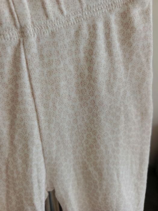 Półśpiochy Lindex 62 bawełna organiczna białe delikatny wzór unisex