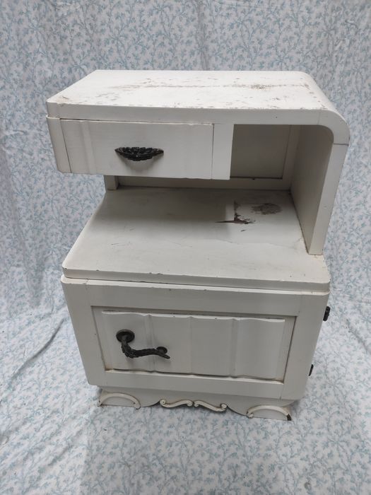 Mesas cabeceira Peniqueira vintage restauro