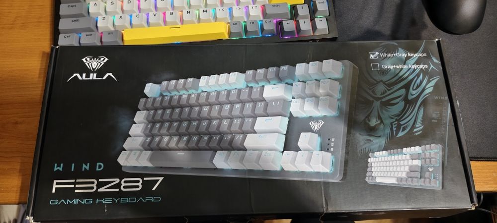 Клавиатура aula f3287 описание