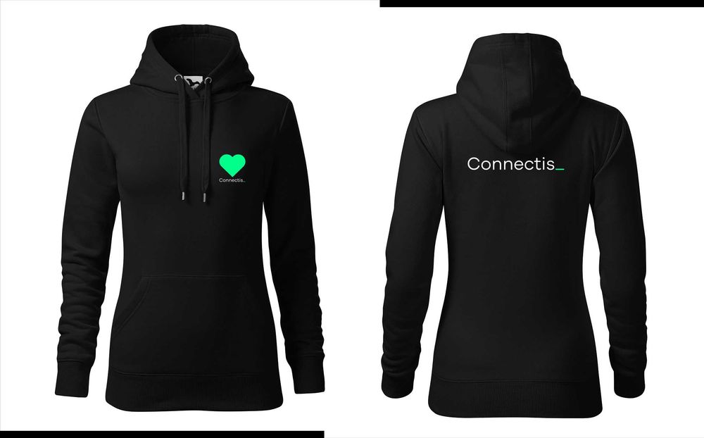 Bluza damska z logo firmy firmowa reklama