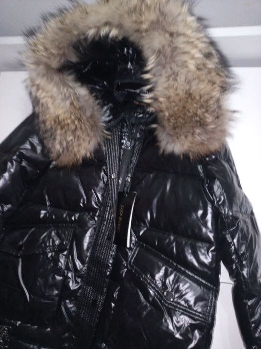Kurtka jenot puchowa exkluzywna Butik Nowa okazja