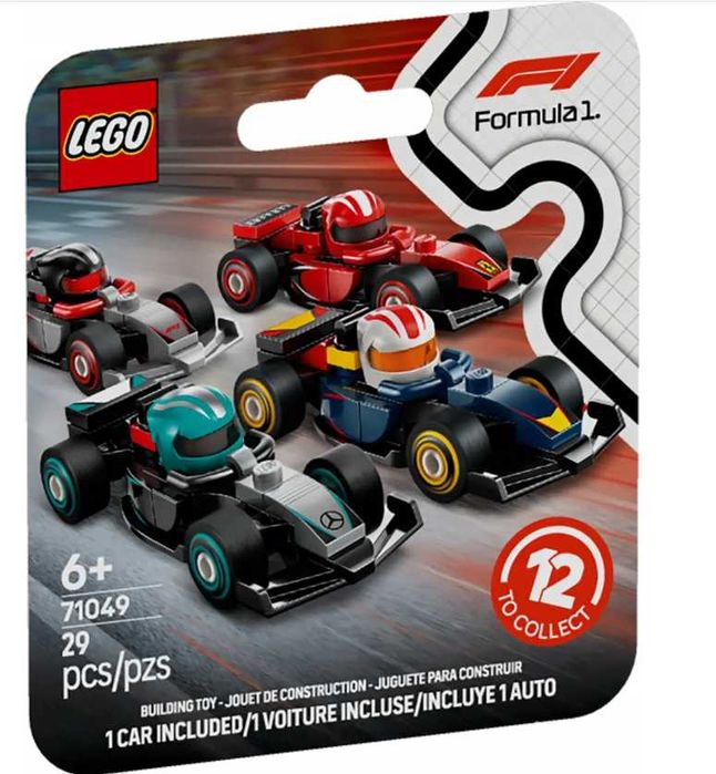 Lego minifigures 71049 BOLID formułaF1 NR 9 SAUBER