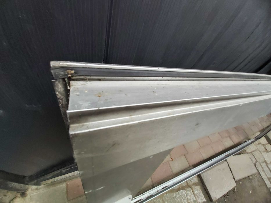 drzwi aluminiowe 200 x 80 cm prfil aluminium - mocne