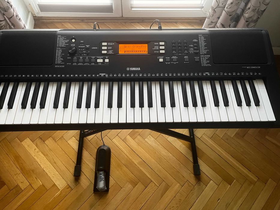 Keyboard Yamaha PSR-363 + Akcesoria