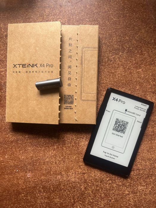 xteink x4 pro Crosspoint чорна