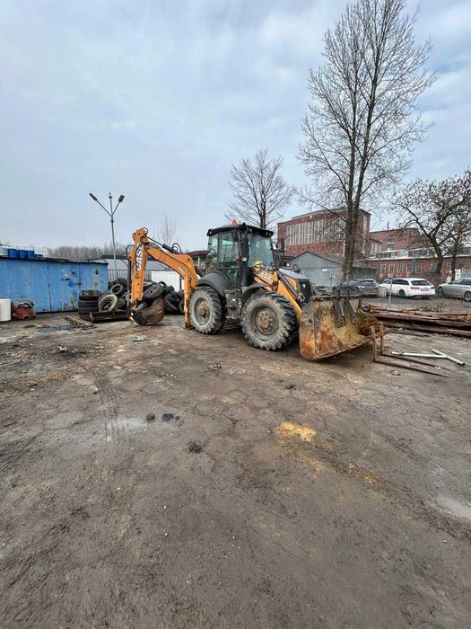 Wynajem koparko-ładowarki Case