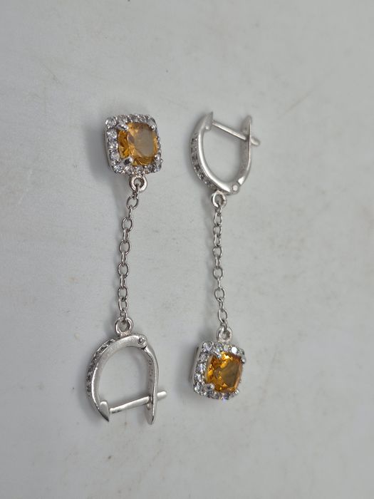 Серебряные серёжки  3.69 грамма