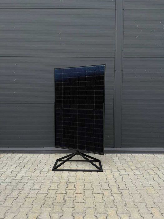 Сонячна панель 455W. Двостороння. HORAY. Black. Bifacial.