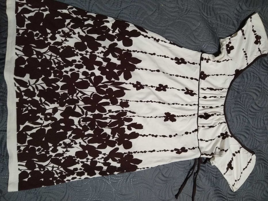 Tunika rozmiar 8 kolor kremowy