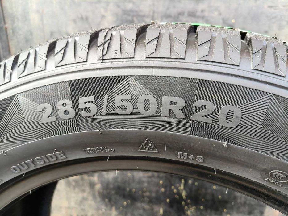 285/50r20 112T 25рік, ЗИМА НОВІ (8,6мм) не наварка