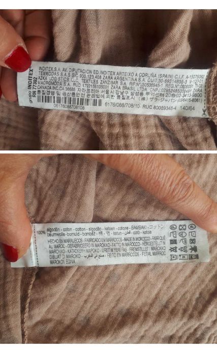 Vestido Zara para 10 anos