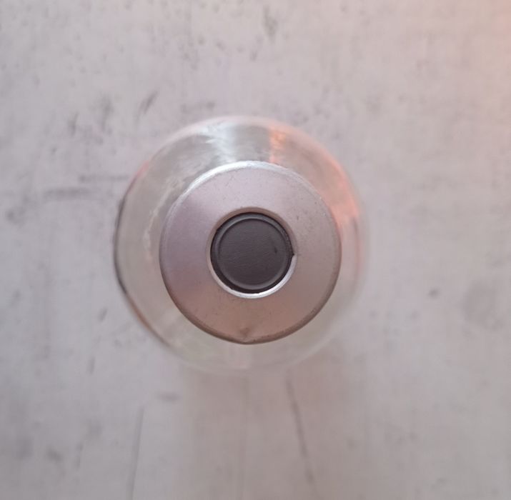 Butelka szklana kroplówka PRL wojskowa