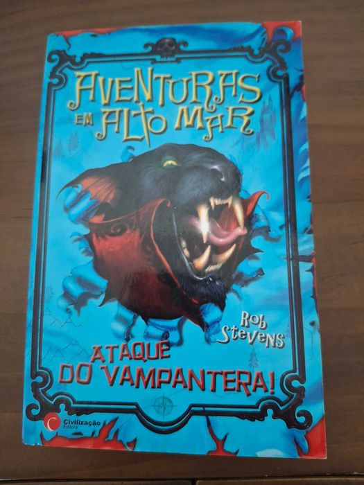 Livro infanto juvenil Aventuras em alto mar