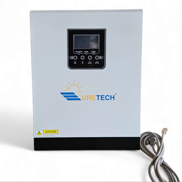 Гібридний інвертор 3кВт на 24в 220 В UreTECH