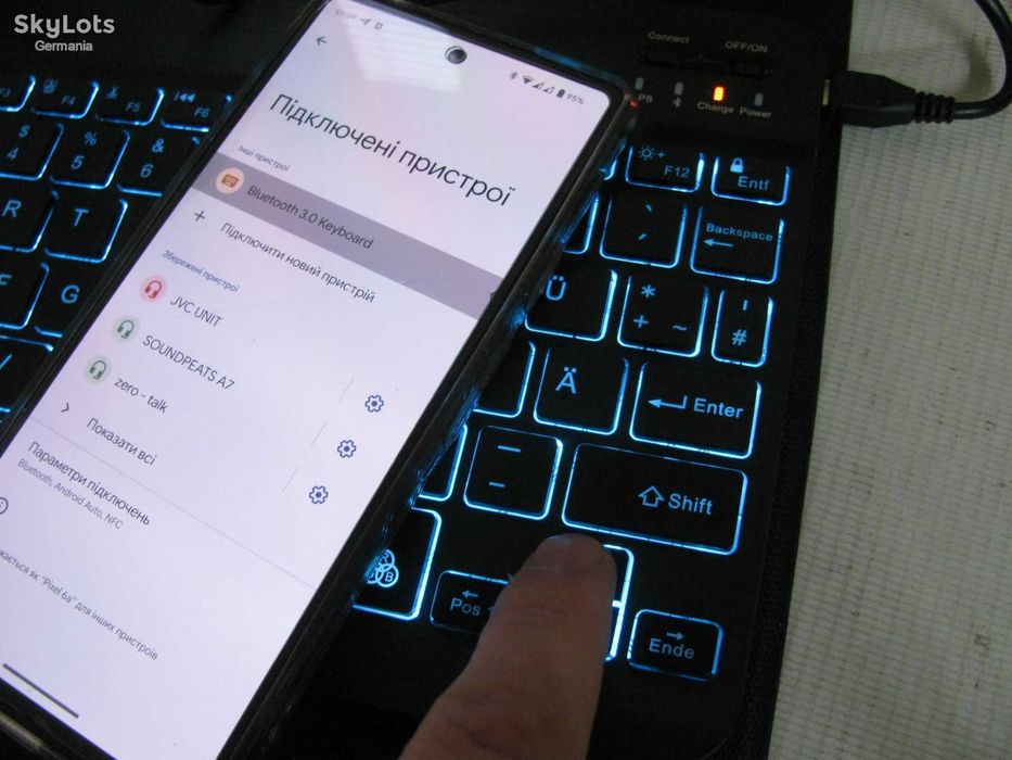 Чехол-клавиатура Bluetooth Keyboard для iPad и не только c Германии