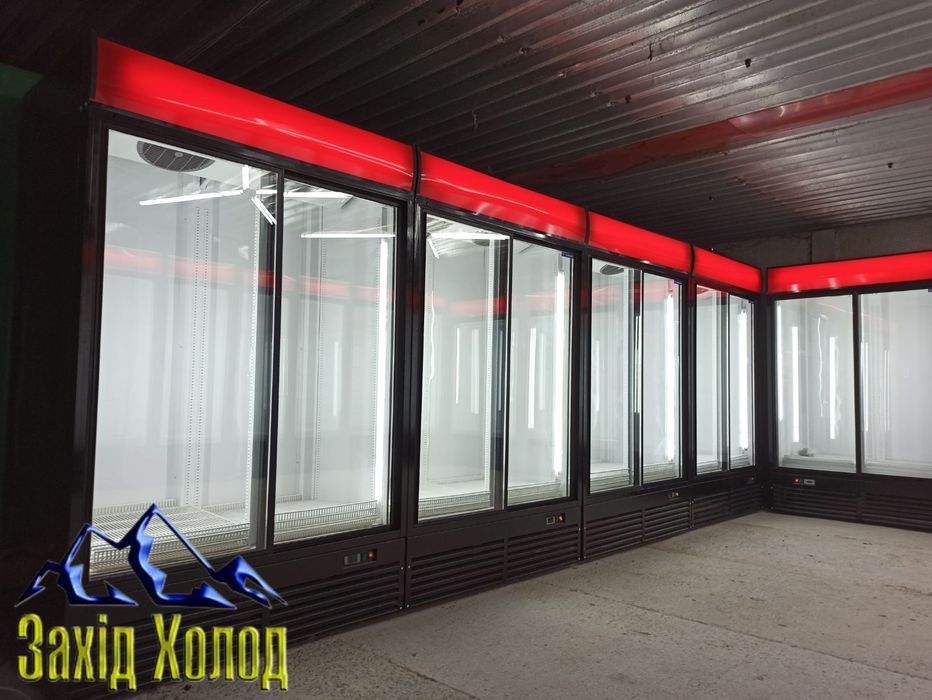 Холодильна вітрина шафа вітрини холодильні холодильник Двохдверні