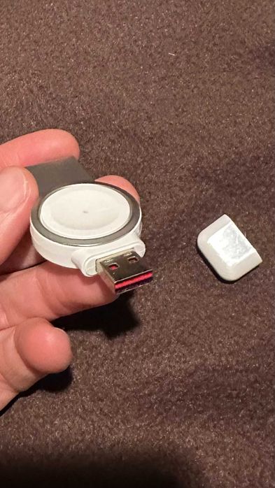 carregador de viagem e braceletes Apple Watch