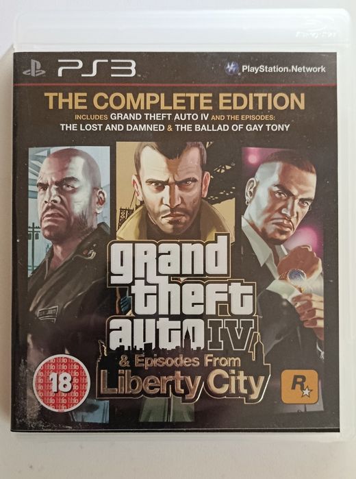 Диск PS3 GTA 4: The Complete edition