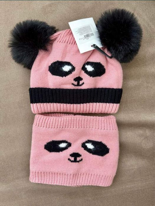 Набір дитячий (шапка і хомут) на 1,5-2 роки