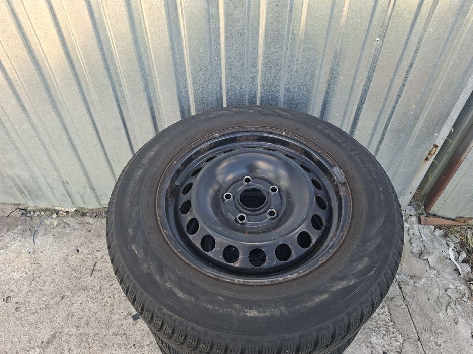 Koła zimowe zima audi vw seat skoda 5x112 NOKIAN 195/65r15 stan bdb