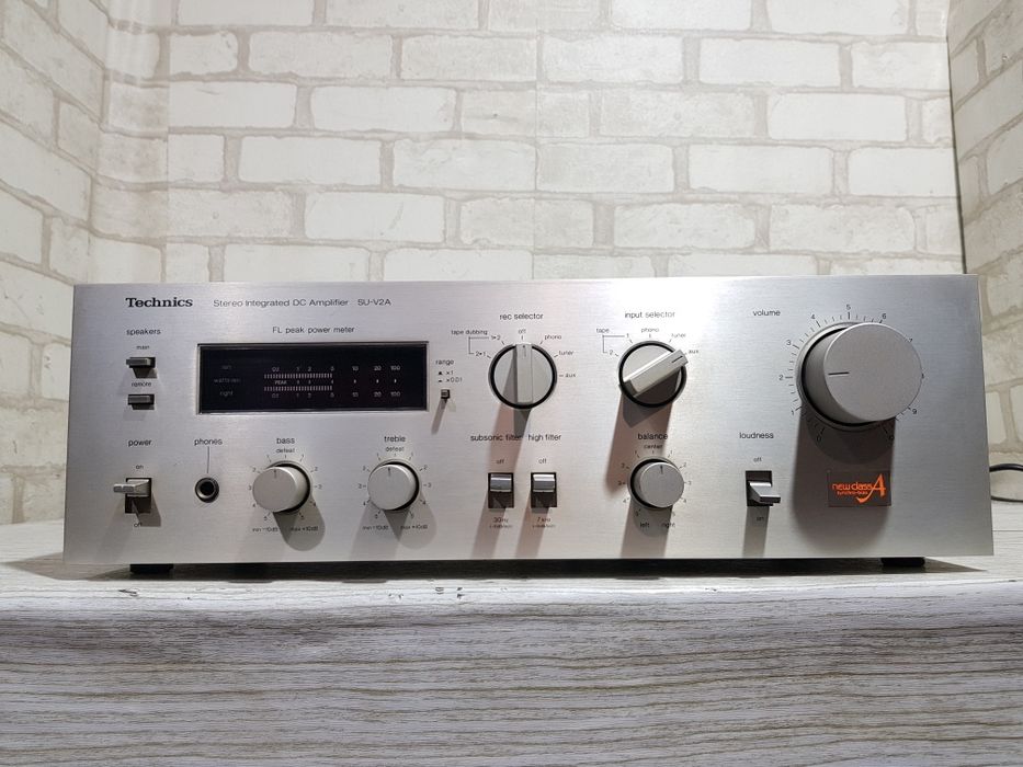 Стерео підсилювач TECHNICS SU-V2A+1, 2x45 Вт, б/у з Німеччини