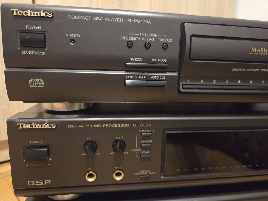 Technics-wieża, zestaw audio, procesor dzwieku