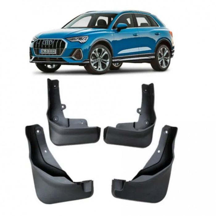 Бризковики Audi Q3 S-line 2019+ комплект 4 шт.