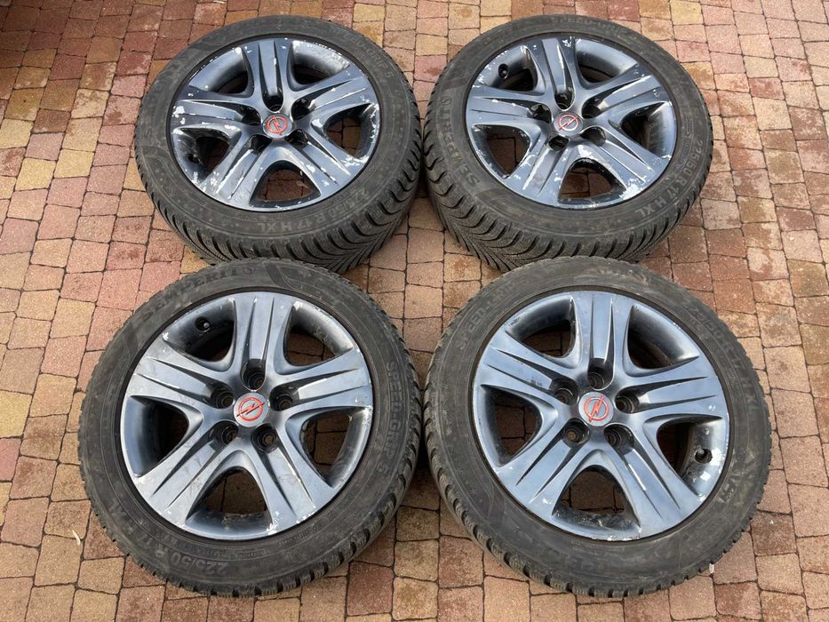 4165. Koła zimowe Opel Insignia A 5x120 ET41 225/50/17 Semperit 2024r
