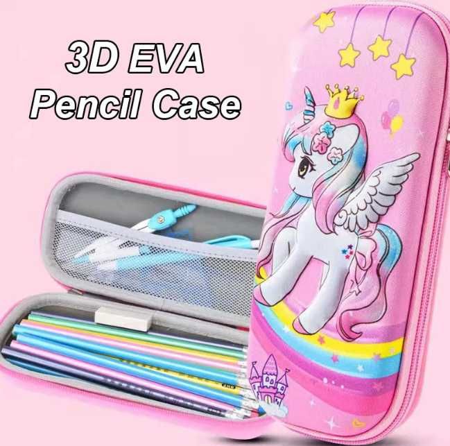 Пенал 3D з єдинорогом EVA