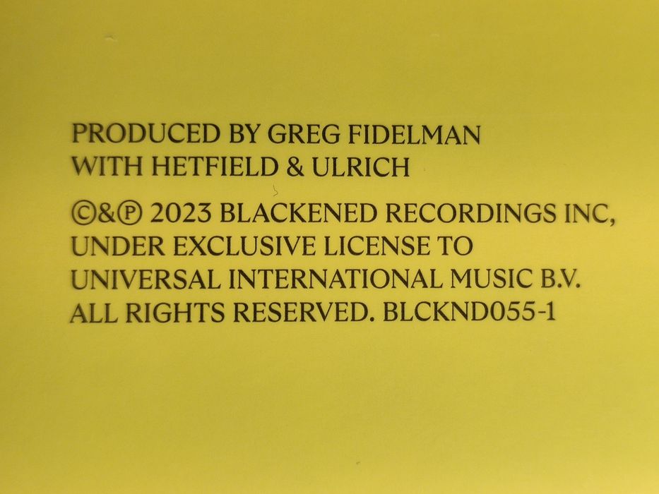 Metallica : 72 Seasons 2LP / Вінілова платівка Винил Vinyl