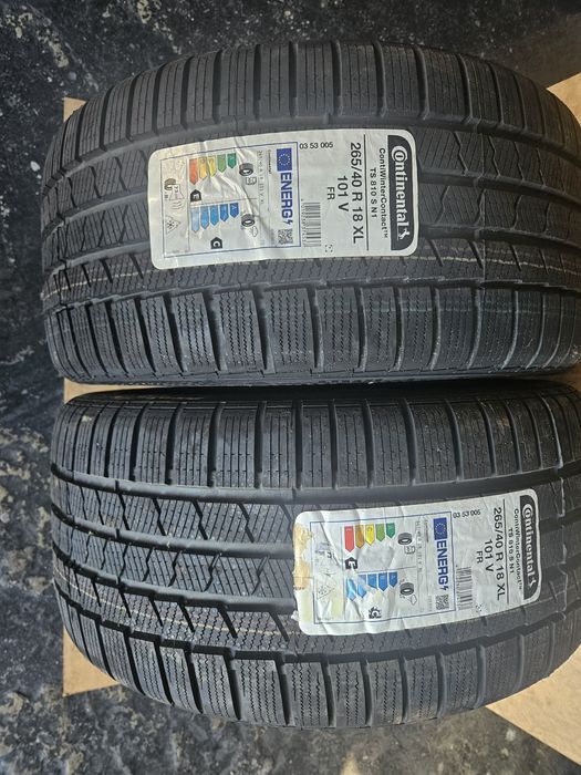 Opony zimowe 265/40/18 continental t810 a