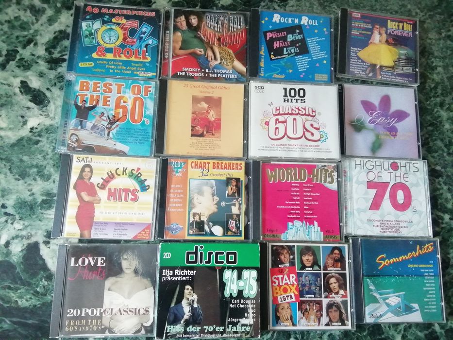 Płyty compaktowe - składanki.