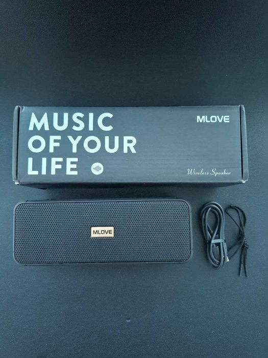 Портативна акустика MLOVE S203 IPX7 Waterproof Чорна