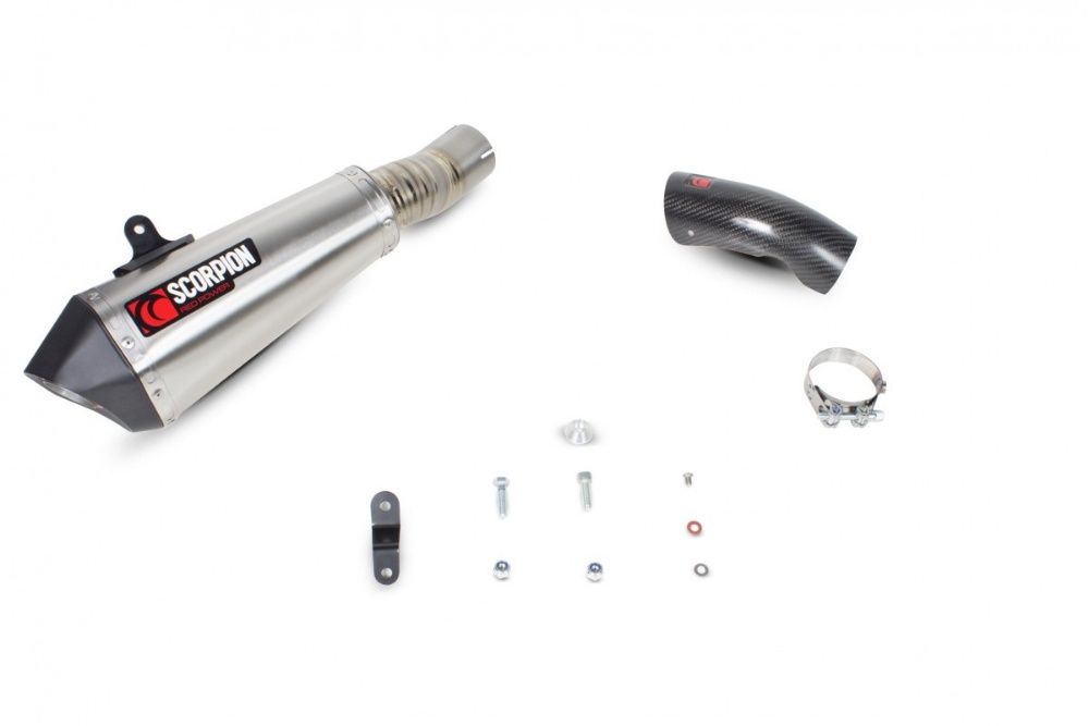 Escape Scorpion Serket BMW S1000R de 2014-.. inox cónico NOVOS