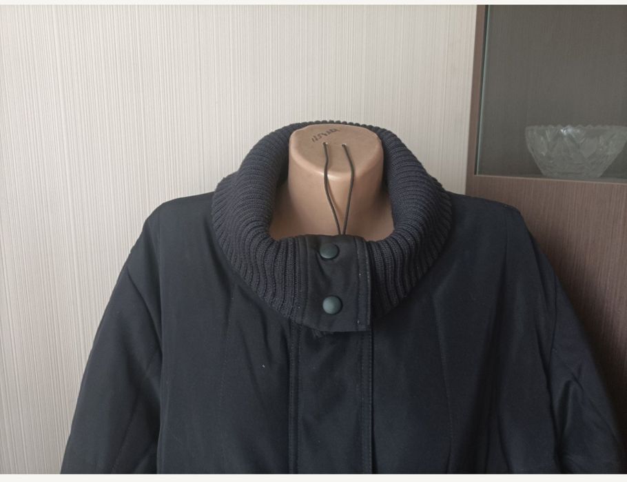 Куртка пальто теплое большого размера