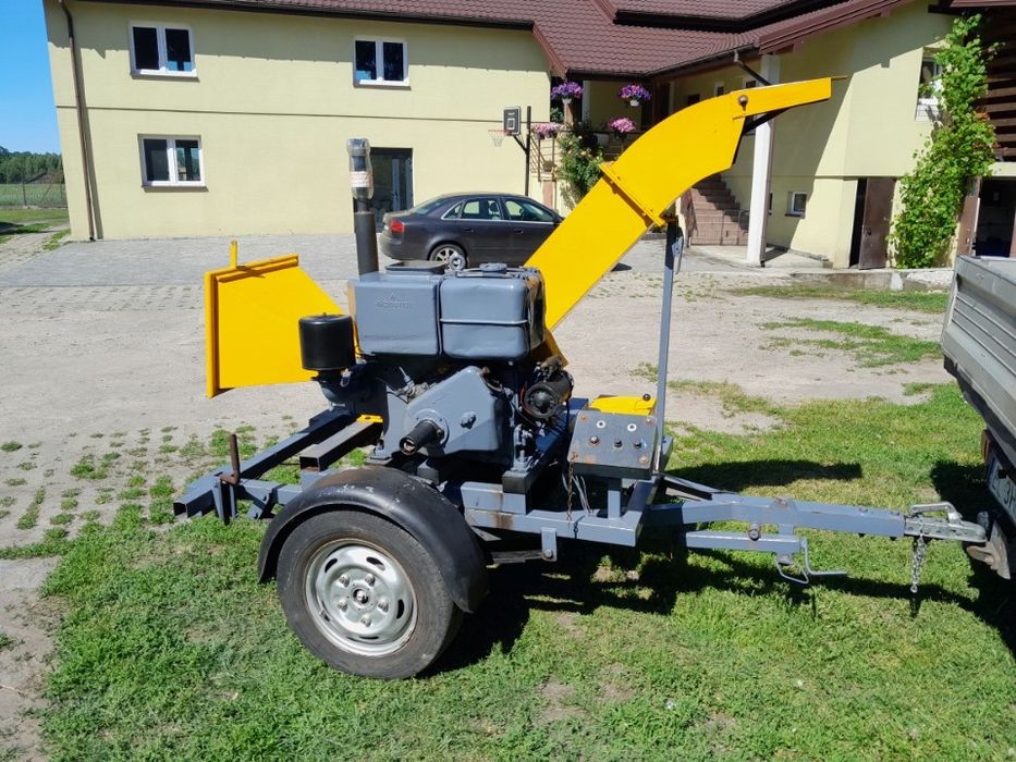 Rębak spalinowy bębnowy
