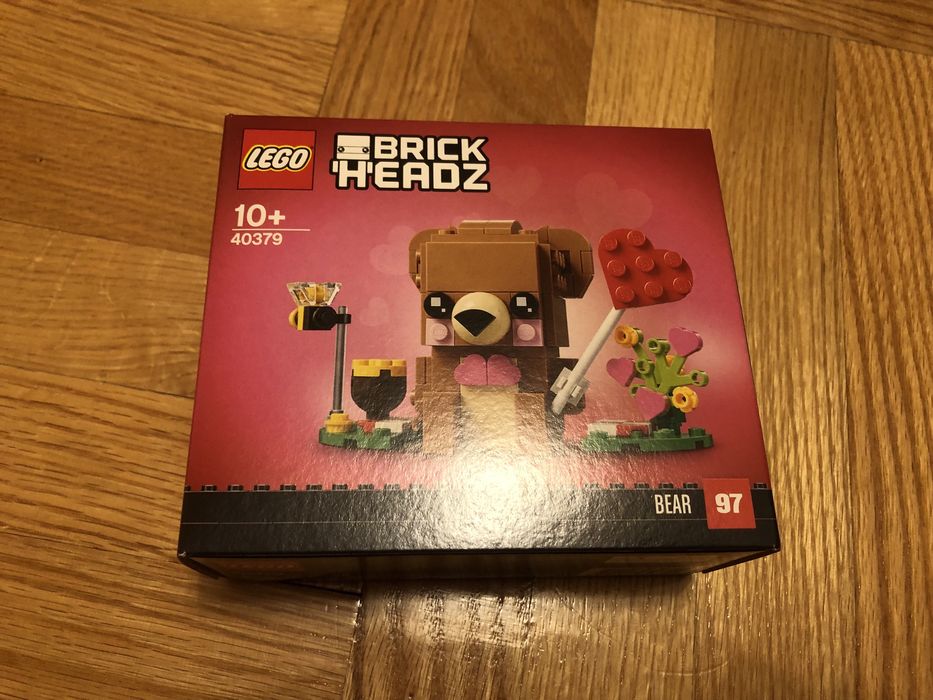 LEGO 40379 BrickHeadz Miś Walentynkowy