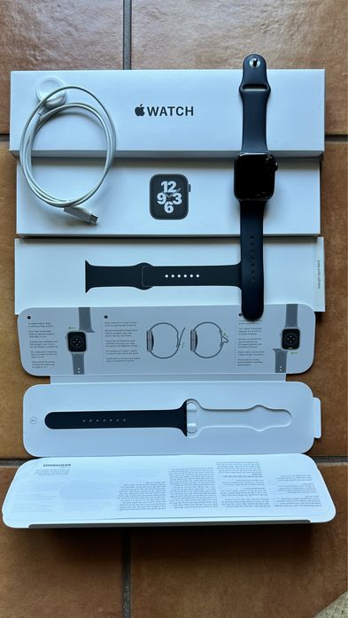 Apple watch SE 44mm (1.ª geracao) ecrã partido