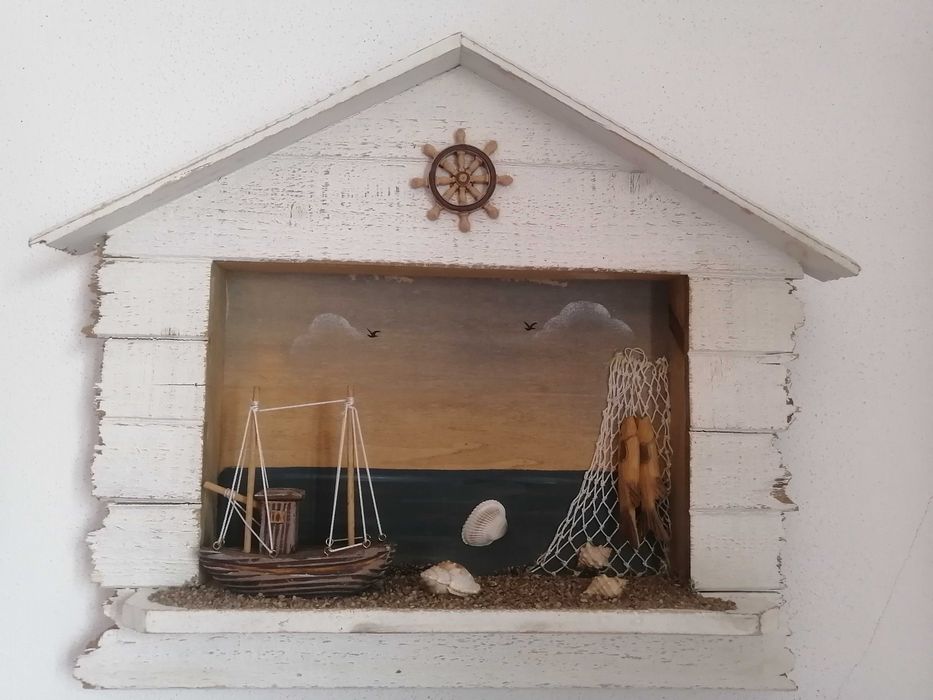 Quadro motivos maritimos , novo por estrear