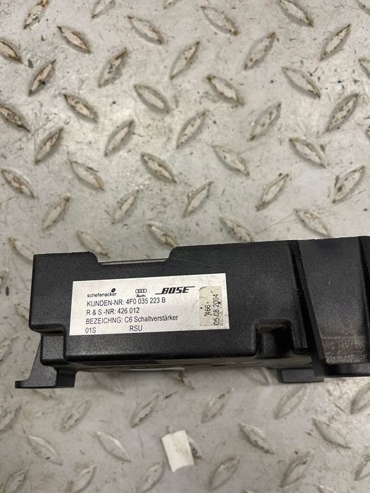 wzmacniacz bose audio amplifier audi a6 c6 4f0035223b