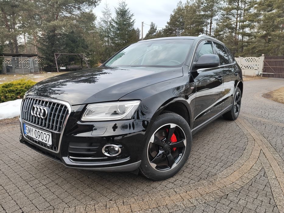 Audi Q5 Lift S-Line 2.0 180KM, Quattro 4x4, LED, Nawi, Skóra, Okazja