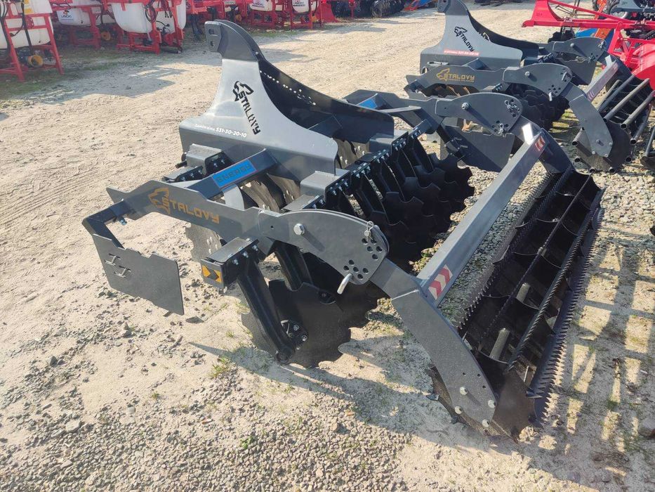 wał daszkowy strunowy rurowy do brony agregatu talerzówka