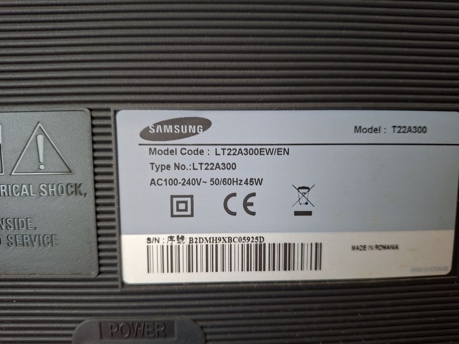 Tv samsung 22 polegadas